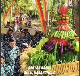 KIRAB BUDAYA DALAM RANGKA RASUL PADUKUHAN BULU RABU 28 MEI 2025